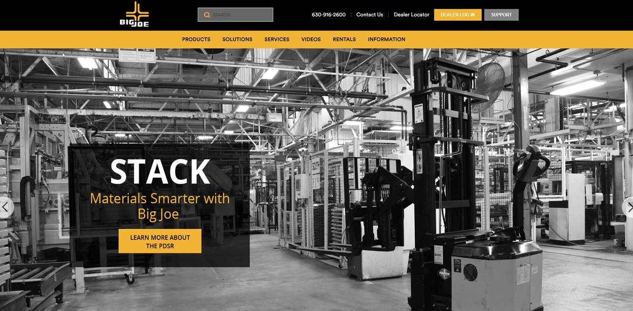 Big Joe Manufacturing Company Fork Lift Trucks